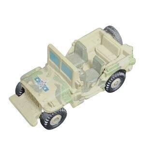 MICRO MACHINES Military Jeep Galoob 1994 L.G.T.I. LGTI Green Camo